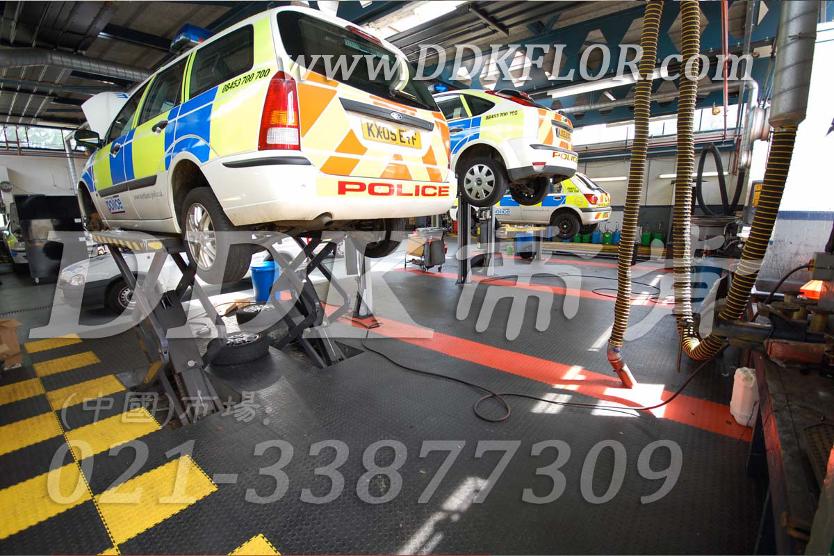 帝肯（DDK）_2000_9979維修車間地板,叉車地板,叉車地墊,銅錢紋地板,工業(yè)地板磚,車間地板