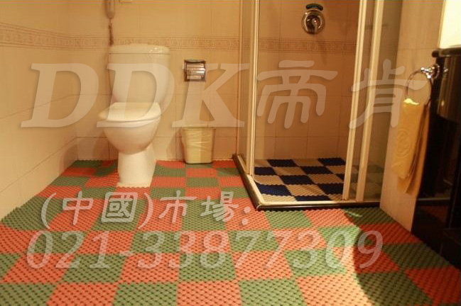 紅綠藍白多色_淋浴房防滑鋪地材料（14）
