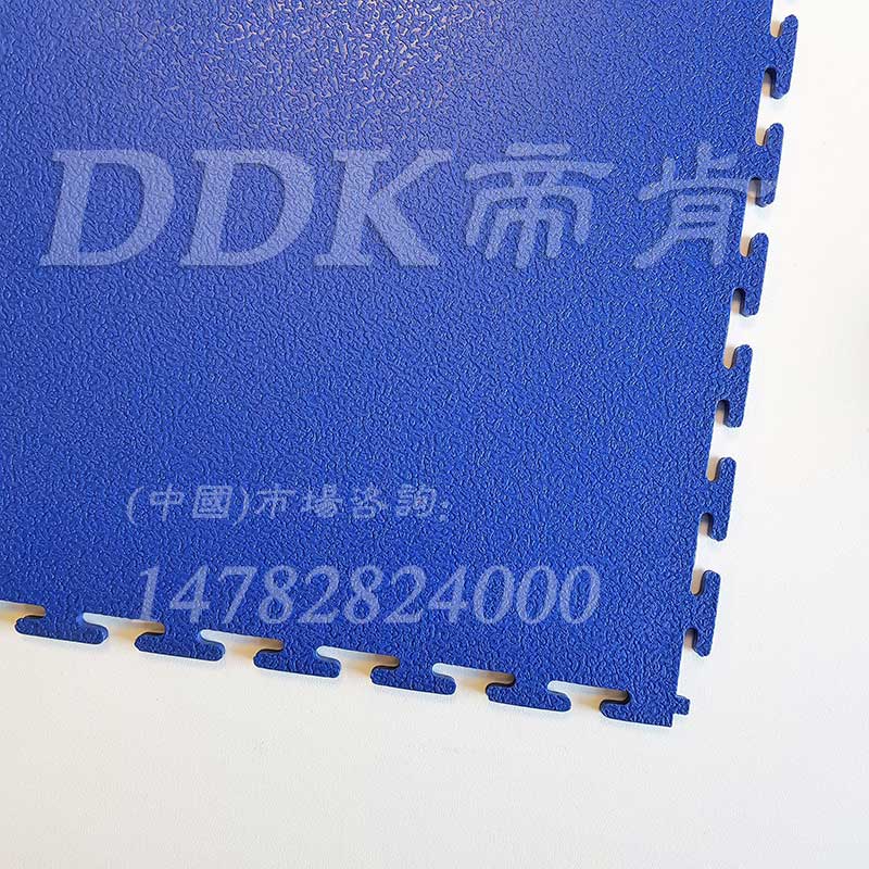 5mm*50*50卡扣拼裝塑膠地板藍色 麻面平紋防滑5毫米PVC地板，樹皮紋,拼裝地板,拼裝地膠,拼接地板